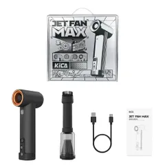 国内正規品 KiCA キカ JetFan Max 785Wのハイパワーモーター搭載、最大風速92m/sの超強力送風 送風・吸引の2WAY機能 KC42014