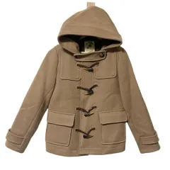 Ray BEAMS サイズ0　ダッフルコート　毛100%　ベージュ