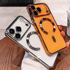 iPhone17 케이스 즉시 구입 OK iphone17AIR 전동 투명 스마트 폰 케이스 미러 초박 iPhone 케이스 iphone16pro 케이스 iphone15 14 13 12 대응 강화 유리 보호 필름 xzzhang651
