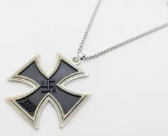 Ｗ帝政ドイツ軍/プロイセン王国＊８００銀製＊鉄十字ペンダントトップ（実物） W帝政ドイツ軍/プロイセン王国＊1914鉄十字勲章2級＋箱