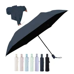 【在庫処分】コンパクト 軽量252g 携帯便利 耐風撥水 紫外線遮断 晴雨兼用 おりたたみ傘 ワンタッチ自動開閉 メンズ 完全遮光&遮熱 レディース UVカット100% 夏の必須アイテム 5秒超速折りたたみ日傘 通勤通学に最適 【2025年最新版】形状記憶