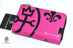 新品 カステルバジャック【ネゼル】二つ折り財布 081604 本革 CASTELBAJAC ラウンドファスナー