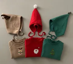 クリスマス ︎︎︎︎︎☺︎ ロンパース・帽子セット