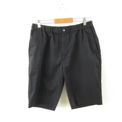 B&Y ユナイテッドアローズ BEAUTY&YOUTH ビューティー&ユース イージーショートパンツ 黒 XL *A393