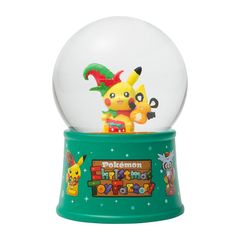 【新品】 ポケモンセンターオリジナル スノードーム Pokemon Christmas Toy Factory 1