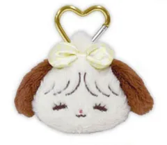 【新品】キーホルダー スフレ もふもふミラーマスコット 「mikko illustrations」