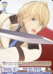 【中古】ヴァイスシュヴァルツブラウ HOS/01B-015[N]：見習い騎士 岸堂天真