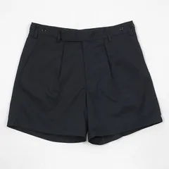 イギリス軍 Tri-Service ネイビー ベルトループ付 PTI ショートパンツ 新品 210NB-のサムネイル