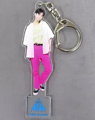 【中古】雑貨 飯沼アントニー アクリルキーホルダー BLUE 「PRODUCE 101 JAPAN SEASON2 EXHIBITION ～LET ME FLY～」