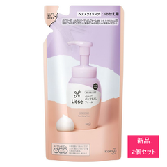 【新品 2個セット】花王 リーゼ パーマもどしフォーム 180ml 詰め替え【A2】