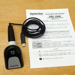 レーザー・バーコードリーダー PDC-1040【中古・動作確認済】