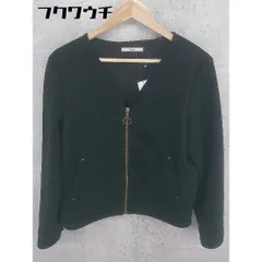 ◇ CIAOPANIC チャオパニック 長袖 ジップアップ ジャケット サイズF ブラック レディース 【中古】 【1101260006364】