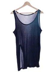 Yohji Yamamoto FEMME ヨウジヤマモト ファム 14SS グラデーションタンクトップ ネイビー 2のサムネイル