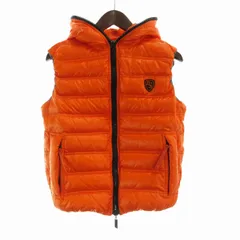 美品⭐︎ ダルタンボナパルト スワロフスキー ダウンベスト ロゴワッペン L ダルタンボナパルト Dartin Bonaparto スワロフスキージップ