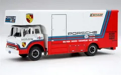 新品 EXOTO 1/43 ポルシェ・マルティニレーシング トランスポーター 1976 完成品ダイキャストミニカー EXO00014 [佐川急便]のサムネイル