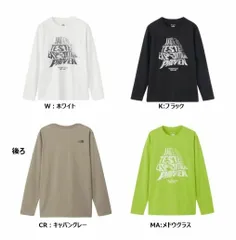 値下げしました！　新品　正規品　ロングスリーブハーフドームメッセージティー　メンズ　ロングスリーブ 　ザ・ノース・フェイス　THE NORTH FACE　NT82487　長袖Ｔシャツ　トップス　★5900　メール便配送