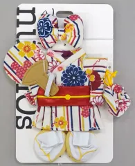 【中古】ぬいぐるみ 浴衣セット(ミッキー柄/菊) ぬいぐるみ専用コスチューム 「ディズニー」 ディズニーストア限定