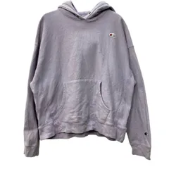 Champion ロゴスウェットパーカー Lサイズ位 レディース 表記サイズX-LARGE チャンピオン リバースウィーブ 古着卸アメリカ仕入 t2503-3406