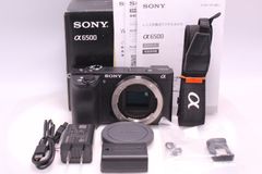【1,429回】SONY α6500 ボディ ILCE-6500 デジタル一眼カメラ【超極美品】