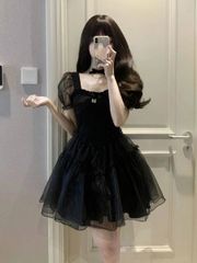 OLIVE des OLIVE miko dot tutu dress 黒 - メルカリ