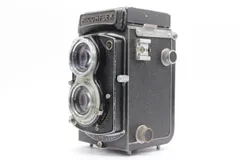 訳あり品】 リコー Ricohflex Riken 8cm F3.5 二眼カメラ s3224