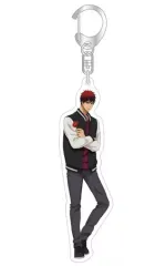 【中古】キーホルダー・マスコット(キャラクター) 火神大我 描きおろし花持ちイラスト アクリルチャーム 「黒子のバスケ」