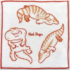 [중고] 수건·수건 레드 테구 타월 컬렉션 [이치 반 쿠지 파충류 & 양서류 ~ Tiny Friends ~ vol.2] F상