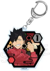 【新品】キーホルダー [新品] 黒尾鉄朗 切り絵シリーズ アクリルキーホルダー vol.2 「ハイキュー!!」