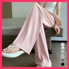 【スタッフおすすめ！】 セミワイドパンツ ハイウエスト 美脚韓国 脚長パンツ 春夏秋/新作ゆったりズボン/リラックスパンツ レディースボトムス カラーパンツ イー おすすめ おしゃれ　かわいい　人気 99YTFZ-001