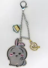 【中古】キーホルダー うさぎ チャーム(リフレクター/アクリル付き) 「ちいかわ なんか小さくてかわいいやつ×しまむら」
