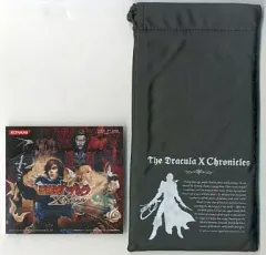 【中古】バッグ(キャラクター) 悪魔城ドラキュラXクロニクル 特別版グッズ (特製ポーチ/PSP画面保護フィルム)