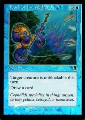 【中古】マジックザギャザリング 109/350[C]：【ODY】【FOIL】Touch of Invisibility/一瞬の不可視