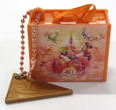 【中古】キーホルダー ショッピングバッグ 「東京ディズニーリゾート40周年 ドリームゴーラウンド キーチェーン」 東京ディズニーリゾート限定