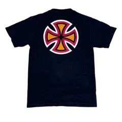 INDEPENDENT オレンジ Tシャツ M artbyサムヒッツNHSタグ INDEPENDENT インディペンデント NHSタグ アイアンクロス M