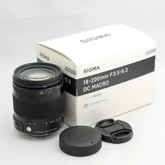 2023年最新】sigma 18-200mm f3.5-6.3 dc os hsm canonの人気アイテム