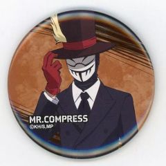[중고] 배지 핀스 Mr. 컴프레스 [내 히어로 아카데미아 제1회 적 <빌란> 연합 총회 트레이딩 캔 배지]