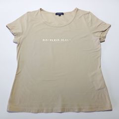 バーバリー ロゴTシャツ カットソー ベージュ 2サイズ Burberry