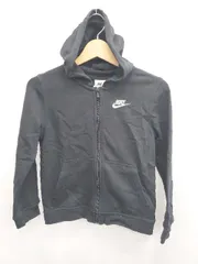 ◇ ⊇ NIKE ナイキ 裏起毛 長袖 パーカー スウェット サイズS ブラック レディース E  【1411070007940】
