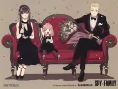 【中古】キャラカード ロイド＆ヨル＆アーニャ イラストカード 「コミックス SPY×FAMILY 第1巻/第2巻」 アニメイト購入特典