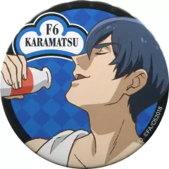 【中古】バッジ・ピンズ(キャラクター) カラ松(F6) 「おそ松さん on STAGE ～SIX MEN’S SHOW TIME 2～ トレーディング缶バッジ ANIME ver.」