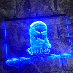 No.NE48 スヌープ スヌープドッグ LED ネオン 看板 サイン ライト ランプ 照明 ローライダー ヒップホップ