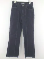 Classical Elf 裾フリンジ セミフレアデニム 10910