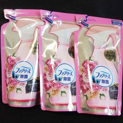 【新品未開封】ファブリーズW除菌 レノアハピネスの香り 3袋セット
