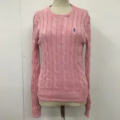 POLO RALPH LAUREN ポロラルフローレン ニット、セーター 長袖 コットンニット クルーネック ケーブル編み