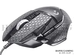送料無料 Logicool G502 / G502 hero/G502 SE hero マウスグリップテープ カーボン 滑り止め エイム安定 黒色 3mm粘着層
