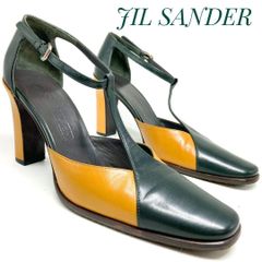 JIL SANDER スタッズ ブラック ハイヒール パンプス - メルカリ