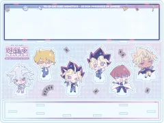 【中古】アクリルスタンド・アクリルパネル 01.並列デザイン(コラボイラスト) アクリルジオラマ 「遊☆戯☆王デュエルモンスターズ Design produced by Sanrio」