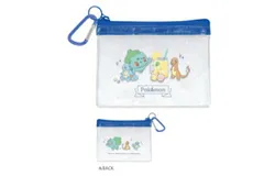 カミ 【送料無料】【ポケットモンスター】カラビナ付きミニポーチ【旅立ちの3匹】【カントー地方】【ポケモン】【ゲーム】【アニメ】【映画】【ポーチ】【ケース】【小物入れ】【収納】【メイク】【化粧】【コスメ】【雑貨】【グッズ】【かわいい】