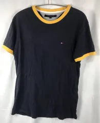 TOMMY HILFIGER  半袖シャツ　ネイビー　メンズ　サイズS JUB-288