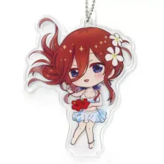 【中古】キーホルダー 中野三玖 クリアキーホルダー 「ひこくじ 五等分の花嫁～summer party～」 H賞